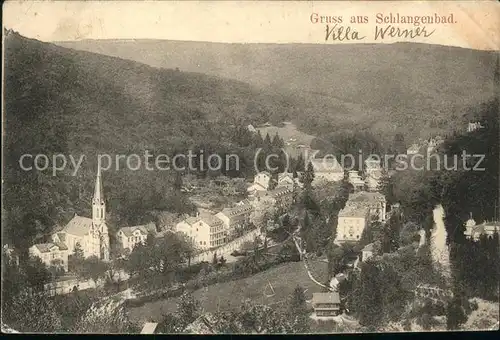 Schlangenbad Taunus Panorama Villa "Werner" Kat. Schlangenbad