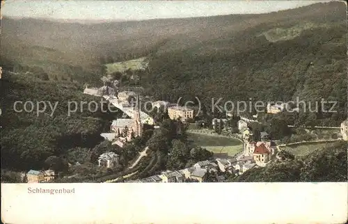 Schlangenbad Taunus Panorama Kat. Schlangenbad