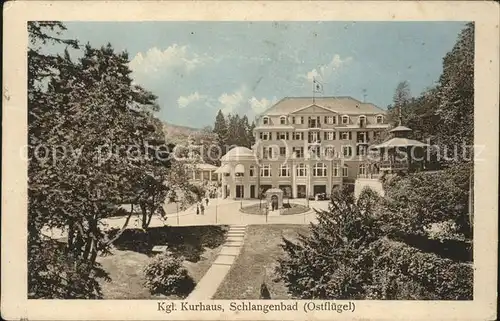 Schlangenbad Taunus Kurhaus Kat. Schlangenbad