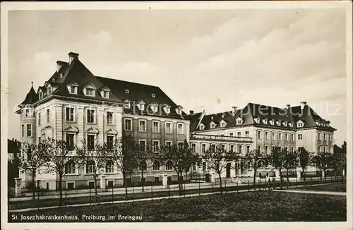 Freiburg Breisgau St. Josephskarnkenhaus  Kat. Freiburg im Breisgau