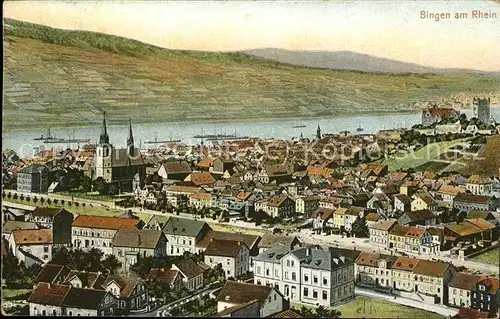 Bingen Rhein Stadt Kat. Bingen am Rhein