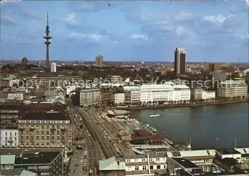 Hamburg Jungfernstieg u.Binnenalster Kat. Hamburg