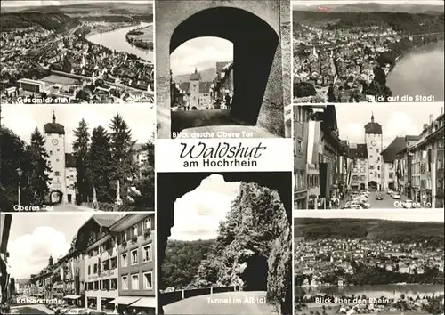 Waldshut Tiengen Rhein Waldshut-Tiengen Oberes Tor Klosterstrasse Tunnel  * / Waldshut Tiengen /Waldshut LKR