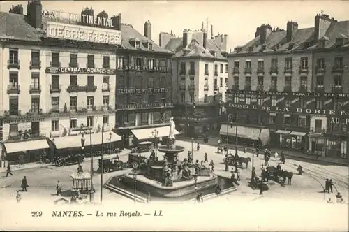 Nantes Loire Atlantique La Rue Royale / Nantes /Arrond. de Nantes