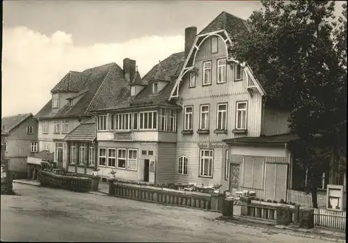 Schierke Harz Erholungsheim Feuerstein  / Schierke Brocken /Harz LKR