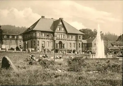 Schierke Harz Kurpark / Schierke Brocken /Harz LKR