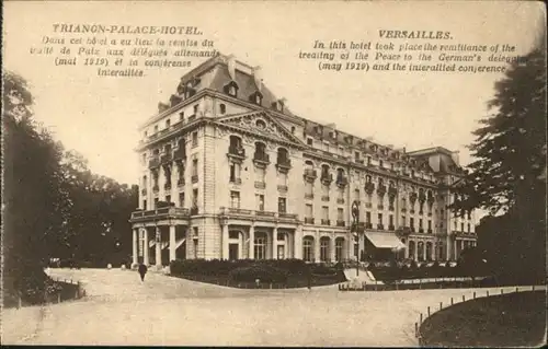 Versailles Yvelines Versailles Trianon-Palace-Hotel  * / Versailles /Arrond. de Versailles