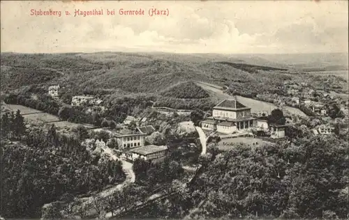 Gernrode Harz Gernrode Harz Stubenberg Hagenthal x / Gernrode Harz /Harz LKR