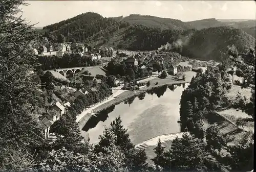 Ziegenrueck Blick vom Rundteil Kat. Ziegenrueck Thueringen