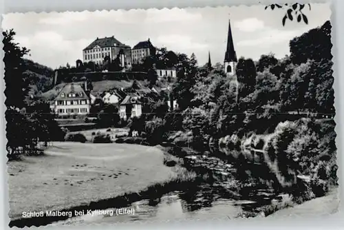 Kyllburg Rheinland-Pfalz Kyllburg Schloss Malberg * / Kyllburg /Eifelkreis Bitburg-Pruem LKR