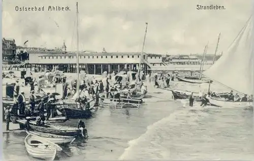 Ahlbeck Ostseebad Insel Usedom Ahlbeck Seebad Strand x / Heringsdorf Insel Usedom /Ostvorpommern LKR