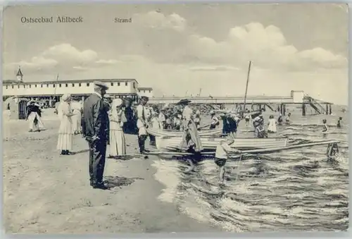 Ahlbeck Ostseebad Insel Usedom Ahlbeck Seebad Strand x / Heringsdorf Insel Usedom /Ostvorpommern LKR