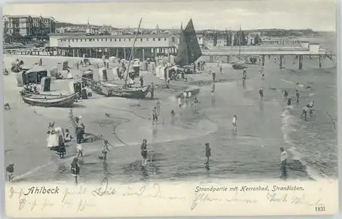 Ahlbeck Ostseebad Insel Usedom Ahlbeck Seebad Herrenbad x / Heringsdorf Insel Usedom /Ostvorpommern LKR