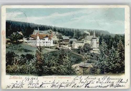 Schierke Harz Schierke Burg Hotel  x / Schierke Brocken /Harz LKR