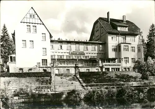 Schierke Harz Erholungsheim Hermann Gieseler / Schierke Brocken /Harz LKR