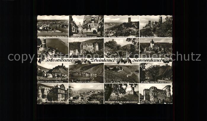 Koblenz Rhein Sehenswuerdigen Burgen Schloesser... oldhting.at