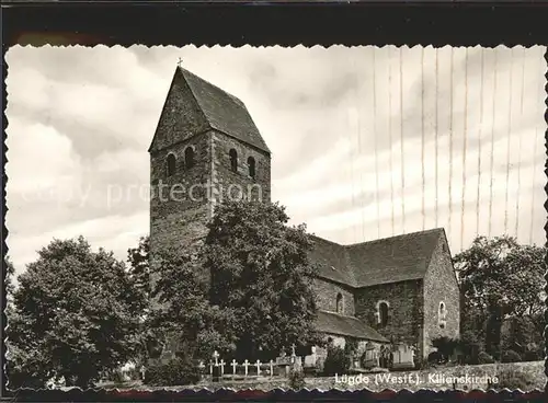 Luegde Kilianskirche Kat. Luegde