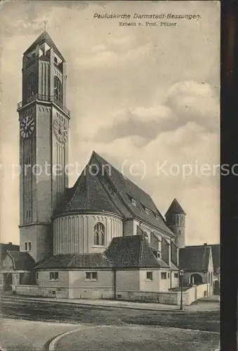 Darmstadt Pauluskirche Kat. Darmstadt