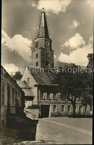 Brandenburg Burghof Dom Kat. Brandenburg