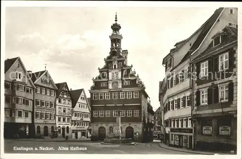 Esslingen Neckar Altes Rathaus Kat. Esslingen am Neckar