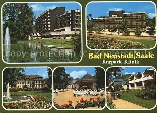 Bad Neustadt Kurpark Klinik Teilansichten Kat. Bad Neustadt a.d.Saale