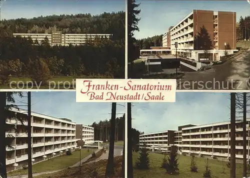 Bad Neustadt Franken Sanatorium Teilansichten Kat. Bad Neustadt a.d.Saale