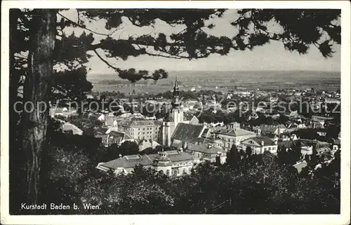 Baden Wien Panorama Kat. Baden