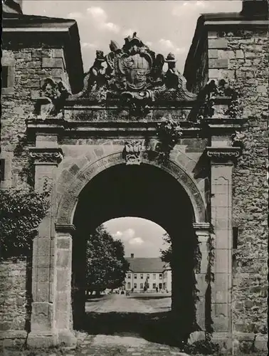 Grafschaft Sauerland Kloster Eingang Kat. Schmallenberg