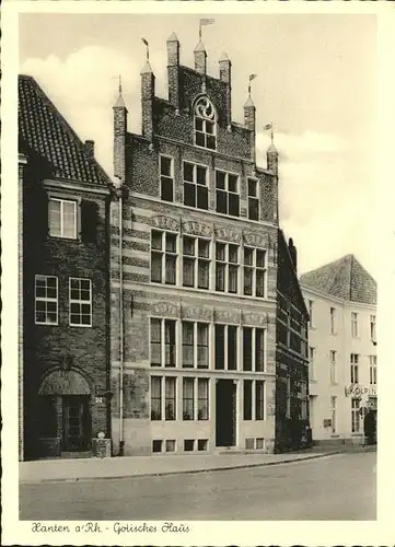 Xanten Gothisches Haus Kat. Xanten