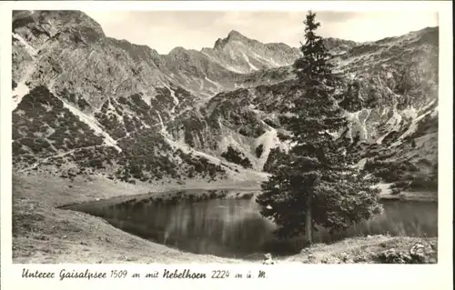 Reichenbach Oberstdorf Unterer Gaisalpsee Nebelhorn *