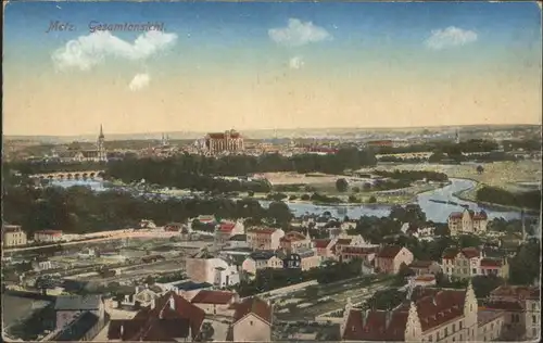 ww82511 Metz Moselle Lothringen Metz  * Kategorie. Metz Alte Ansichtskarten