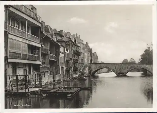 ww82853 Metz Moselle Lothringen Metz Alt-Metz * Kategorie. Metz Alte Ansichtskarten