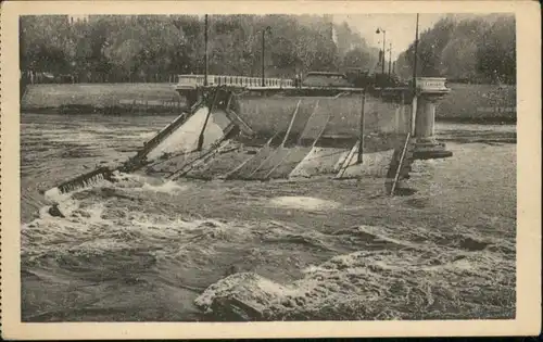 Lyon Pont Meurtris Pont Morand Zerstoerung *