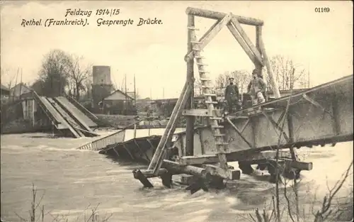 Rethel Gesprengte Bruecke *