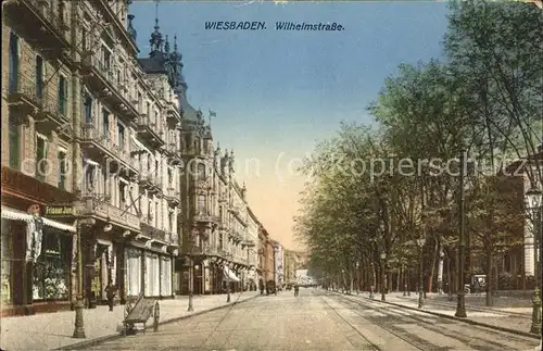 Wiesbaden Wilhelmstrasse Kat. Wiesbaden