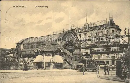 Elberfeld Wuppertal Doeppersberg Schwebebahnhalt / Wuppertal /Wuppertal Stadtkreis