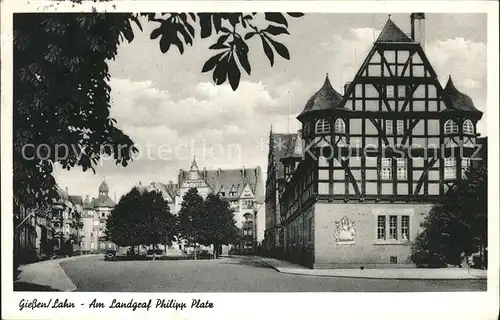 Giessen Lahn Am Landgraf Philipp Platz Fachwerkhaus / Giessen /Giessen LKR