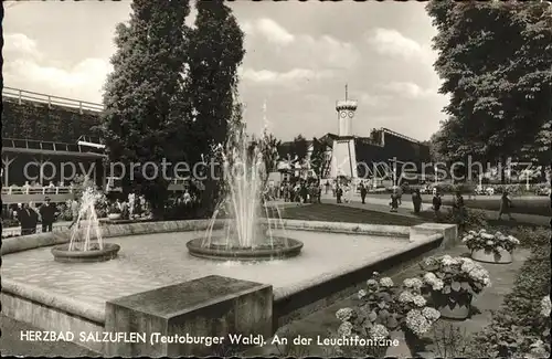 Bad Salzuflen Leuchtfontaene Kat. Bad Salzuflen