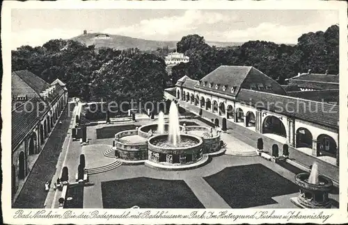 Johannesberg Unterfranken Kurhaus Badesprudel Bad-Nauheim / Johannesberg /Aschaffenburg LKR