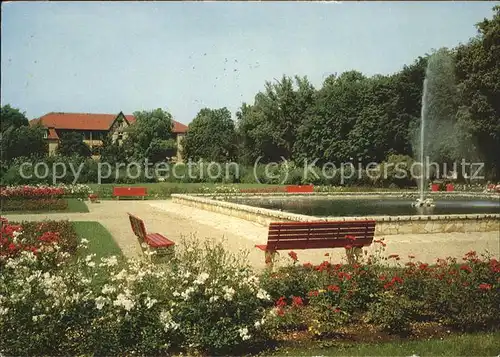 Bad Windsheim Kurpark Kurhaus Rummelsberger Anstalten Kat. Bad Windsheim