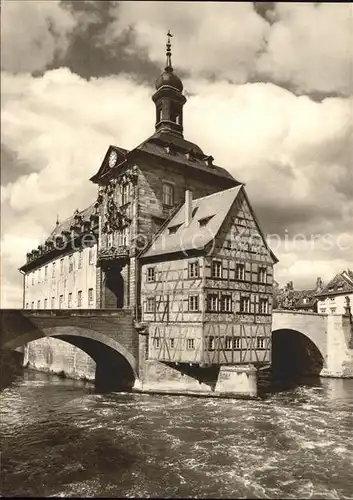 Bamberg altes Rathaus Kat. Bamberg