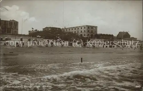 Wangerooge Nordseebad Strand / Wangerooge /Friesland LKR