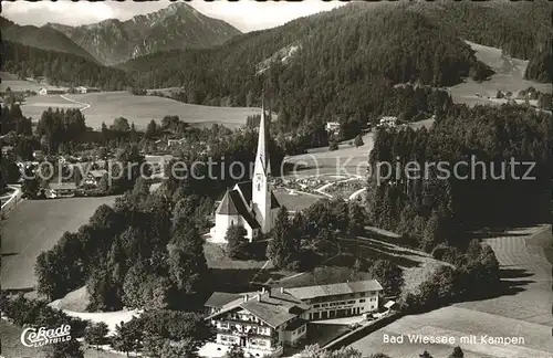 Bad Wiessee mit Kampen Fliegeraufnahme Kat. Bad Wiessee