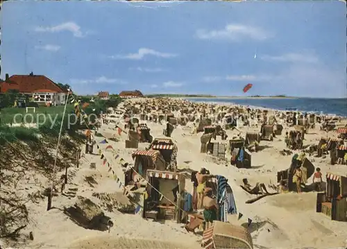 Hohwacht Ostsee Strandleben Kat. Hohwacht (Ostsee)