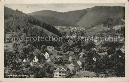 Sitzendorf Thueringen Teilansicht Kat. Sitzendorf Schwarzatal