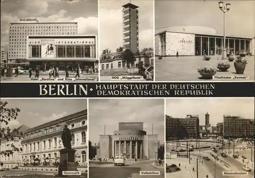 Berlin Alexanderplatz u.Filmtheater "Kosmos" Kat. Berlin