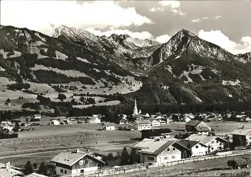 Fischen Allgaeu Nebelhorn Kat. Fischen i.Allgaeu