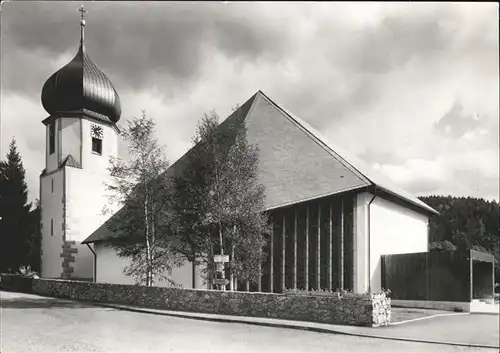 Hinterzarten Pfarrkirche "Maria in den Zarten" Kat. Hinterzarten