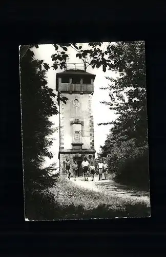 Beiersdorf Loebau Aussichtsturm auf dem Bieleboh / Beiersdorf /Goerlitz LKR