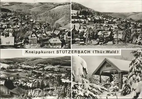 Stuetzerbach Gesamtansicht Kneippkurort Rolandshuette Thueringer Wald Kat. Stuetzerbach